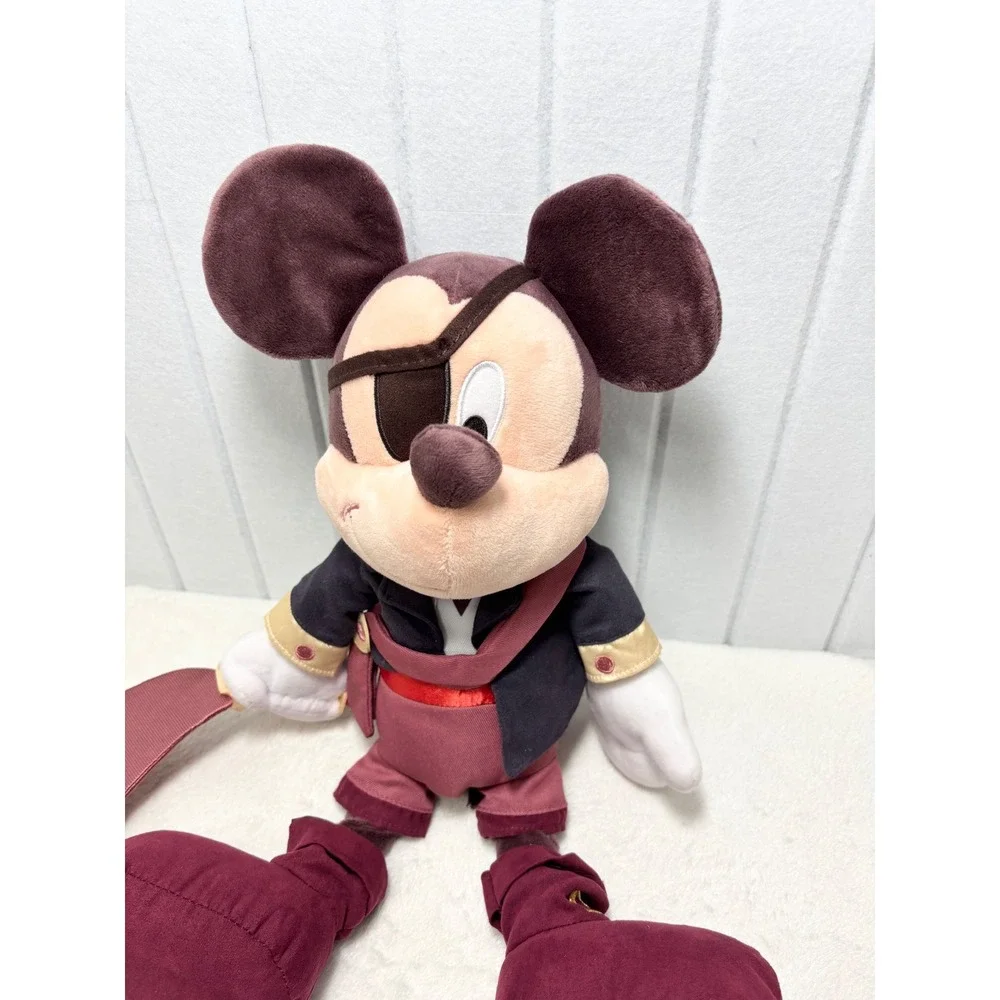Disney Parks Pirates of the Caribbean Mickey Mouse Pirate Plush Eye Patch 17